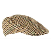 Dents Abraham Moon Dogtooth Flat Cap - Brown