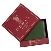 Dents Eden Security Billfold Wallet - Olive/English Tan