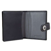 Dents Eden Security Business Card Holder - Black/Slate