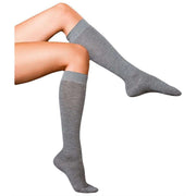 Falke Finest No1 Cashmere Knee High Socks - Light Grey Melange