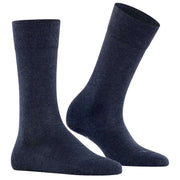 Falke Sensitive London Socks - Navy Blue Mel