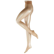 Falke Shelina Toeless Shimmer 12 Denier Tights - Golden Tan