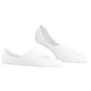 Falke Step High Cut No Show Socks - White