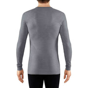 Falke Wool-Tech Light Regular Fit Long Sleeve Shirt - Heather Grey