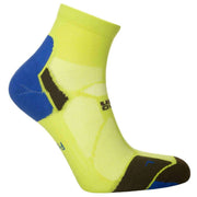 Hilly Marathon Fresh Anklet Min Socks - Acid/Royal Blue