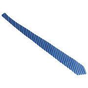 Knightsbridge Neckwear Diagonal Stripe Regular Polyester Tie - Blue/Black