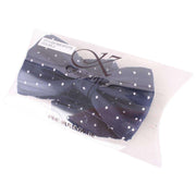 Knightsbridge Neckwear Spots Silk Bow Tie - Navy/White