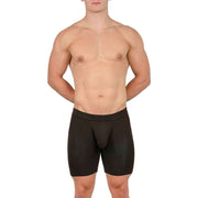 Obviously EliteMan Boxer Brief 6inch Leg - Black