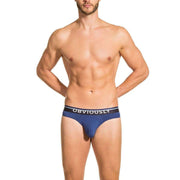 Obviously Primeman AnatoMAX Hipster Brief - Navy