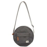 Roka Paddington B Small Sustainable Canvas Crossbody Bag - Carbon Grey