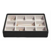 Stackers Mini Small Trinket Tray - Black/Grey