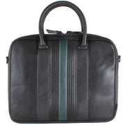 Ted Baker Nevver Striped Document Bag - Black